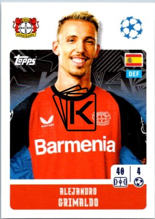 2024-25 Topps Champions League 109 Aleix García (Bayer 04 Leverkusen)
