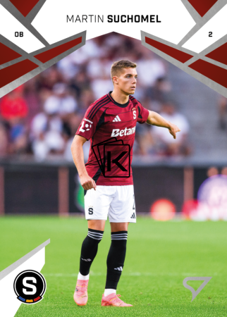 Fotbalová kartička 2024-25 SportZoo Chance Liga Serie 2 AC Sparta Praha 196 MARTIN SUCHOMEL