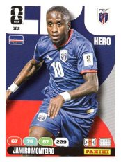 fotbalová kartička World Cup 2026 Adrenalyn XL 102 Jamiro Monteiro (Cape Verde)