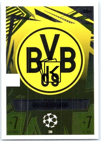 Fotbalová kartička 2023-24 Topps Match Attax UEFA Club Competitions 208  Borussia Dortmund