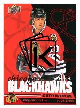 2025-26 Upper Deck Centennial Chicago Blackhawks 67 Tony Amonte