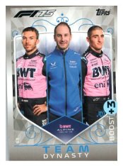 2025 Topps Turbo Attax F1 BWT Alpine  63	Gasly / Oakes / Doohan