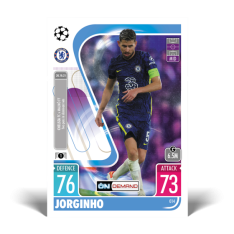 fotbalová kartička 2021-22 Topps Match Attax UEFA Champions League On Demand 014 Jorginho Chelsea FC
