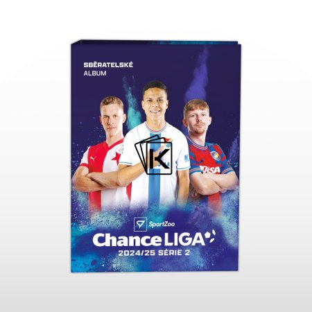 2024-25 SportZoo Chance Liga Serie 2 Album - pevné desky