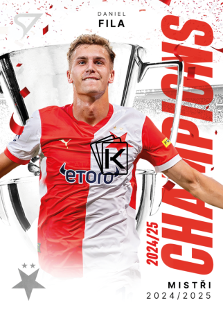 2025-26 SportZoo SK Slavia Praha Champions CH-32 Daniel Fila