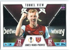 2023-24 Topps Match Attax EXTRA UEFA Club Competition Tunnel View 122 James Ward-Prowse (West Ham United)