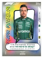 2025 Topps Turbo Attax F1 Aston Martin Meme Mayhem HP 252 Fernando Alonso