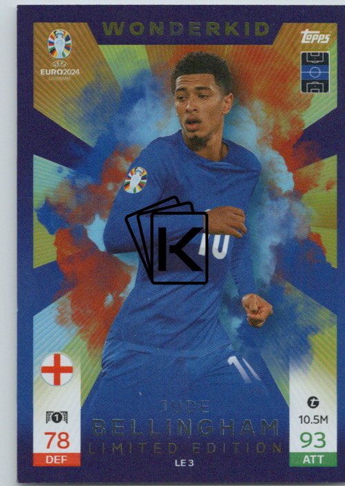 fotbalová karta Topps Match Attax EURO 2024 Wonderkid Limited Edition