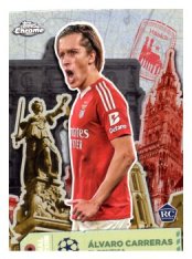 fotbalová kartička 2024-25 Topps Chrome Final Destination 34 - Álvaro Carreras