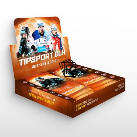2025-26 SportZoo Tipsport Extraliga Serie 1 Blaster Box