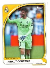 fotbalová kartička 2025-26 Topps Team set Real Madrid CF 1 Thibaut Courtois