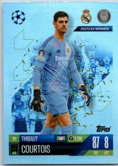 fotbalová kartička 2024-25 Topps Match Attax UEFA Club Competitions  119 Thibaut Courtois (Real Madrid CF)