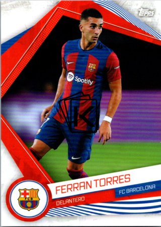 2023-24 Topps FC Barcelona  BAR-14 Ferran Torres