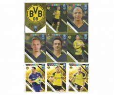 Týmový Set Fotbalových kartiček Panini FIFA 365 – 2019 Borussia Dortmund (118-135)
