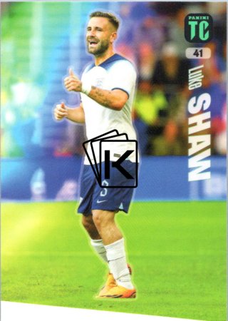 fotbalová karta Panini Top Class 41 Luke Shaw (England)