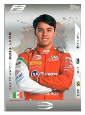 2025 Topps Turbo Attax F1 Prema Racing F3 Ones to Watch HP 227 Noel Leon