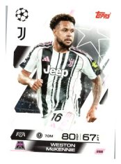 fotbalová kartička 2025-26 Topps Match Attax UCC 268 Weston McKennie (Juventus)