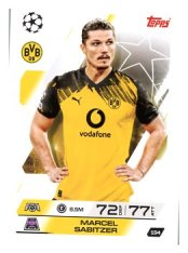 fotbalová kartička 2025-26 Topps Match Attax UCC 194 Marcel Sabitzer (Borussia Dortmund)