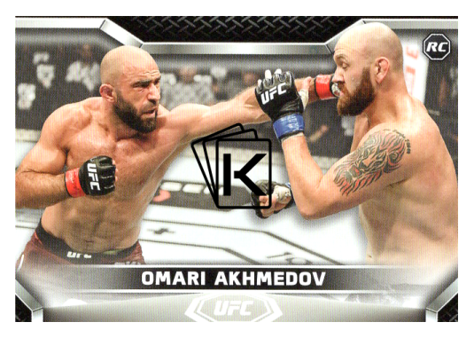 2020 Topps UFC Knockout 32 Omari Akhmedov RC - Middleweight