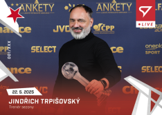 fotbalová kartička 2024-25 SportZoo Chance Liga Live L-69 Jindřich Trpišovský Slavia Praha