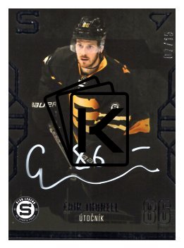 Podepsaná Hokejová kartička SportZoo 2022-23 Klub Legend 16 Erik Thorell HC Sparta Praha /15