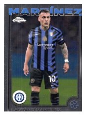 fotbalová kartička 2024-25 Topps Chrome UCC 50 Lautaro Martínez, FC Internazionale Milano