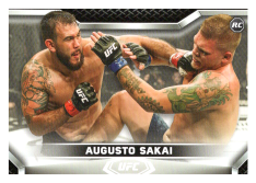 2020 Topps UFC Knockout 85 Augusto Sakai RC - Heavyweight