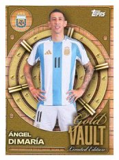 fotbalová kartička 2026 Topps Gold Vault Limited Edition GV-10 Ángel Di María (Argentina)