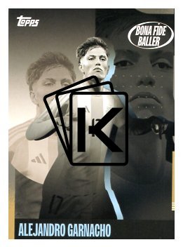 fotbalová kartička 2024-25 Topps Argentina Bona Fide Baller 47 Alejandro Garnacho