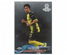 Fotbalová kartička Topps Chrome 2017-18 Champions League 27 Shinji Kagawa – Borussia Dortmund