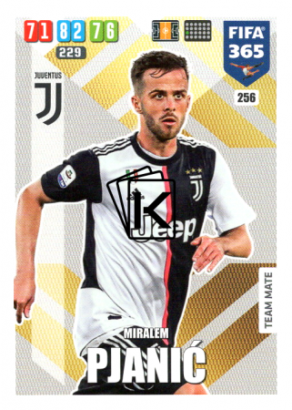 Fotbalová kartička Panini Adrenalyn XL FIFA 365 - 2020 Team Mate 256 Miralem Pjanić Juventus