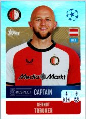 2024-25 Topps Champions League 209 Gernot Trauner(Feyenoord)