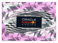 2025 Topps Turbo Attax F1 Oracle Red Bull Racing  28 Team Logo-Paralel Pink