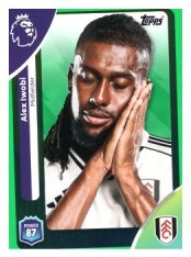 fotbalová kartička 2025-26 Topps  Premier League 154 Alex Iwobi (Fulham)-PARALLEL Green