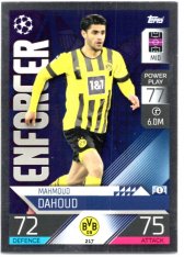 Fotbalová kartička 2022-23 Topps Match Attax UCL Enforcer 217 Mahmoud Dahoud - Borussia Dortmund