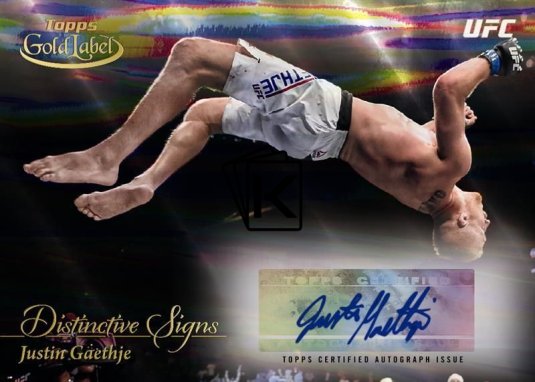 2024 Topps UFC Gold Label Hobby Box