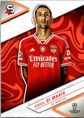 Fotbalová kartička 2023-24 Topps Superstars UEFA Club Competitions 150 Ángel Di María (SL Benfica)