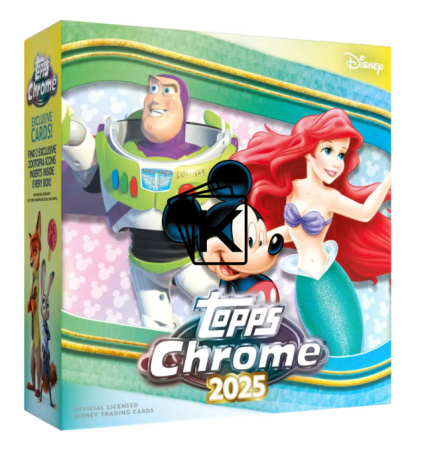 2025 Topps Chrome Disney Mega Box