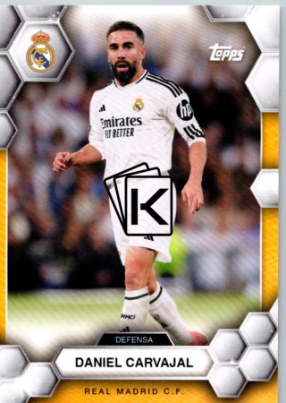 fotbalová kartička 2024-25 Topps Real Madrid CF Fan Set 3 Daniel Carvajal