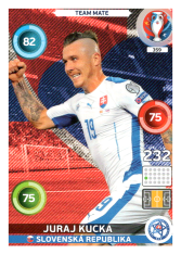 Panini Adrenalyn XL EURO 2016 Team Mate 359 Juraj Kucka Slovensko