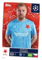 2025-26 Topps Champions League SK Slavia Praha 398 Jindřich Staněk