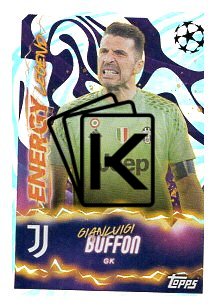 2025-26 Topps Champions League Energy Legends 574 Gianluigi Buffon (Juventus)