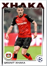 fotbalová kartička 2024-25 Topps UEFA Club Competitions Flagship 128 Granit Xhaka Bayer 04 Leverkusen