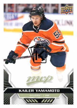 2020-21 UD MVP 81 Kailer Yamamoto - Edmonton Oilers