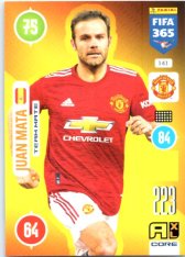 fotbalová karta Panini Adrenalyn XL FIFA 365 2021 Team Mate 141 Juan Mata Manchester United