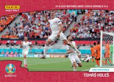 Fotbalová kartička 2021 Panini Instant EURO 43 Tomáš Holeš Star Performer