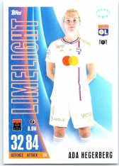 2023-24 Topps Match Attax EXTRA UEFA Club Competition UWCL Limelight 174 Ada Hegerberg Olympique Lyon