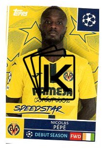2025-26 Topps Champions League   Villarreal CF 477 Nicolas Pepe