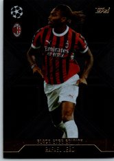 Fotbalová kartička 2024-25 Topps Match Attax EXTRA UEFA Club Competitions Black Edge Edition BLA 5.  Rafael Leão (AC Milan)