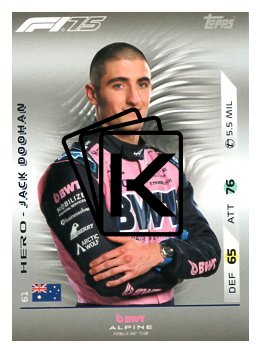 2025 Topps Turbo Attax F1 BWT Alpine  61	Jack Doohan